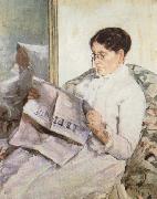 Mary Cassatt Reading oil painting